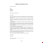 Sabbatical Leave Request example document template