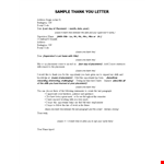 Leave Thank You Letter After Placement example document template