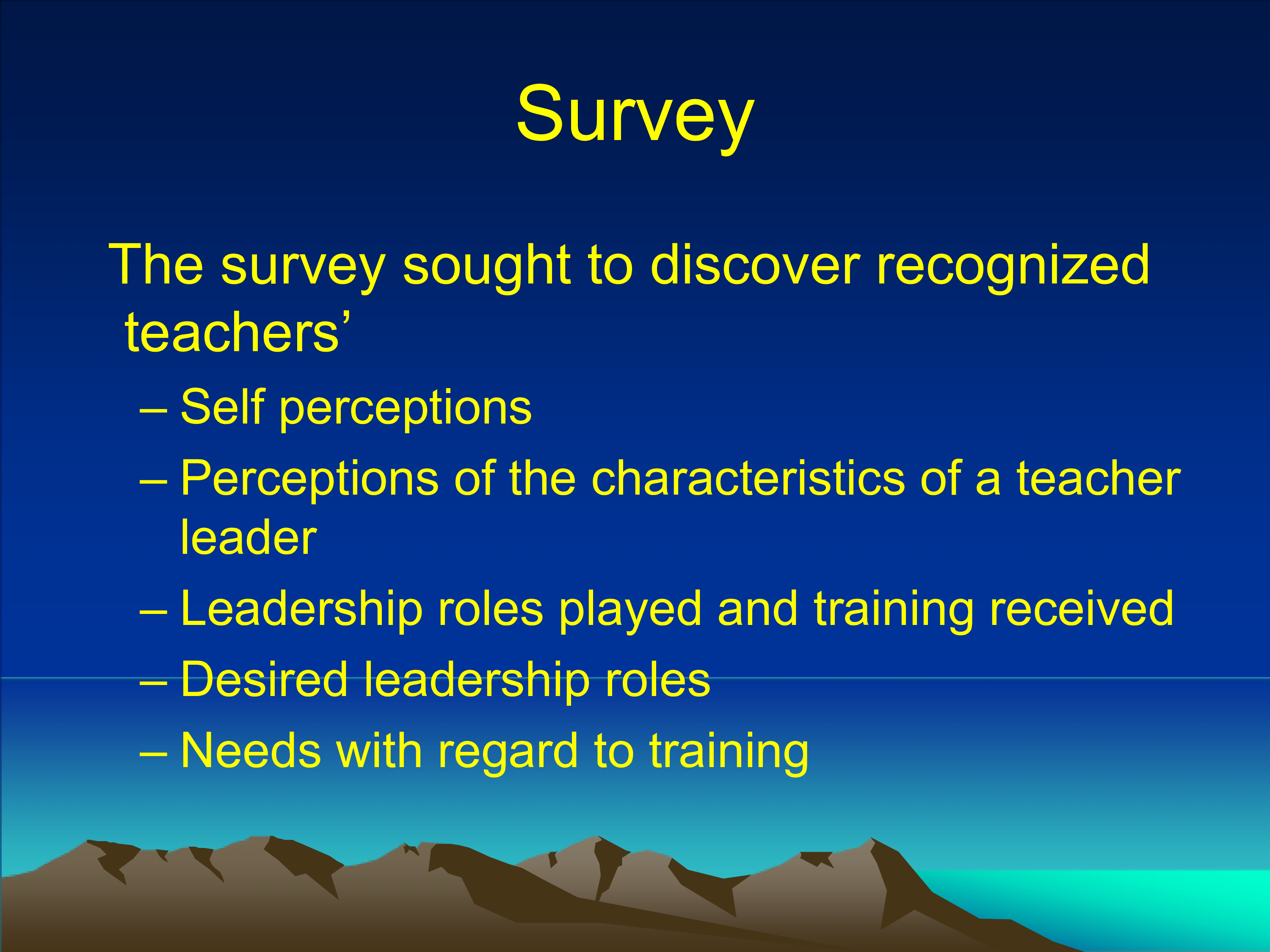 teacher leadership example