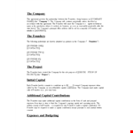 Founders Agreement Template | Company Agreement for Founders | Protect Your Startup example document template