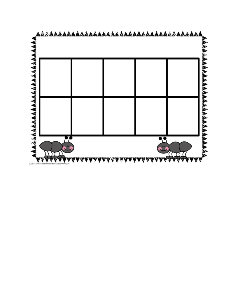 Free Ten Frame Template for Math Practice - Download Now