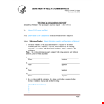 Technical Evaluation Report example document template
