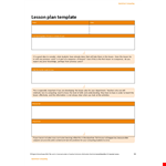 Digital Lesson Plan Template for Computing - Quickstart your Objectives example document template