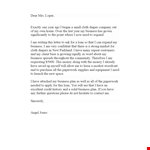 Professional Loan Application Letter example document template 