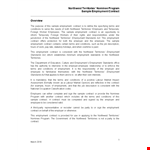 Employment Contract Template | Protect Employee Rights | Northwest example document template