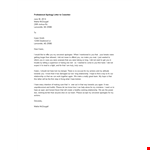 Professional Apology Letter To Coworker example document template