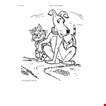 Adorable Dog and Cat Coloring Pages - Fun and Free Designs example document template