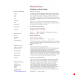 Graduate Resume In Pdf example document template