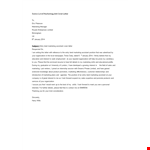 Entry Level Marketing Job Cover Letter - Marketing Assistant | CTR Optimized example document template