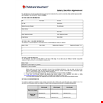 Printable Childcare Voucher Template example document template