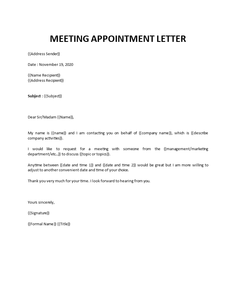 meeting acceptance email example