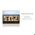 Email Marketing Project Plan example document template