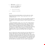 Formal Email Resignation Letter example document template