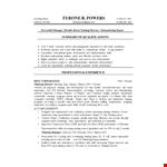 Customer Service Resume Sample example document template