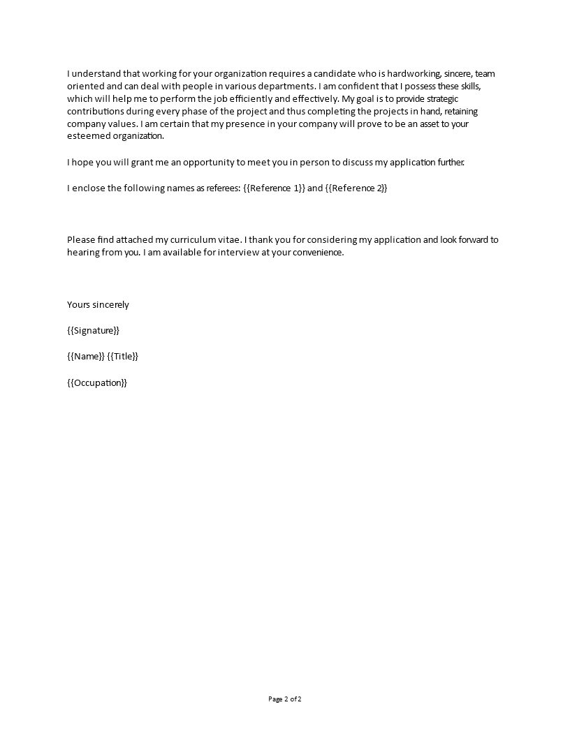 administrative assistant cover letter