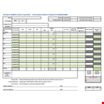 Free Expense Report Template for Company Employees - Download Now example document template