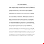 College Scholarship Essay Sample example document template 