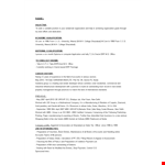 Sales Tax Officer Resume example document template