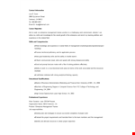 Enterprise Manager Trainee Resume example document template