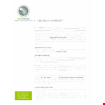 Website Design Proposal Agreement example document template