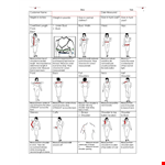 Clothing Measurement example document template