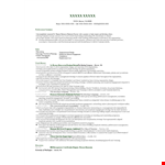 Hr Business Partner Resume example document template