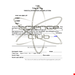 Get a Permission Slip Quickly and Easily - All Required Information Included example document template