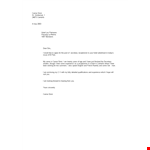Job Application Letter For Secretary Receptionist example document template