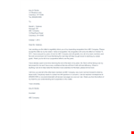 Sample Heartfelt Resignation Letter example document template