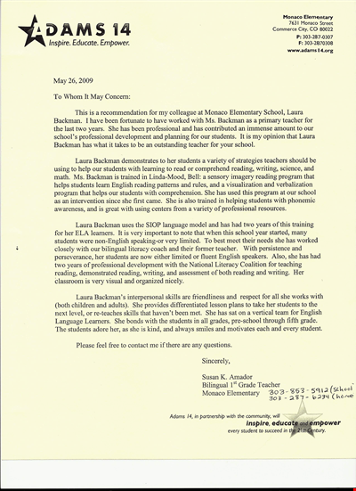 Rep Letters With Experts Example Expert Letter of Recommendation | Boost Your Chances