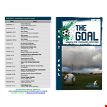The Goal Newsletter: Arizona Youth Soccer Tournament example document template