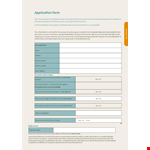Employment Application Template - Get the Essential Employer Information example document template