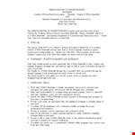 Memorandum Of Understanding Template - Create a Strong Agreement | State-Mountain-Huntsville-SORBA example document template