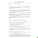 General Limited Liability Partnership Agreement Template example document template