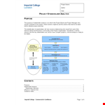 Project Stakeholder Analysis example document template