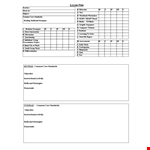 Common Core Weekly Lesson Plan Template example document template