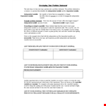 Craft Your Perfect Problem Statement Template | Define Independent & Dependent Variables example document template