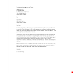 Professional Apology Letter To Patient example document template 