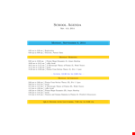 School Agenda for Effective Breaks and Fission Techniques example document template