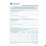 Get an Income Verification Letter from Your Employer - Improve Your Credit Score Fast! example document template