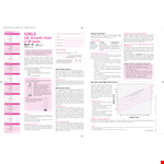 Preschool Girl Growth Chart example document template