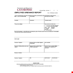 Employee Grievance example document template