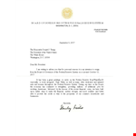 Resignation Letter Template - Official Notice for System President, Washington Reserve example document template 