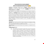 Create a Founders Agreement for Your Business - Professional Document Templates example document template