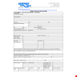Apply for Credit: Company Name Credit Application Form with Easy Online Submission example document template