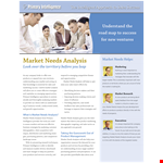 Market Needs Analysis Sample example document template
