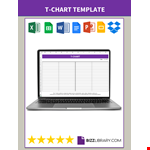 T Chart Template example document template