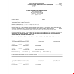 Effective Reference Page Template for Contractors & Subcontractors - Prime Use example document template