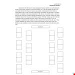 Class Seating Chart Template - Organize Students Easily example document template