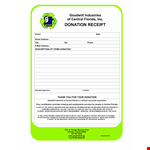 Central Florida Goodwill Donation Services - Donate and Support example document template